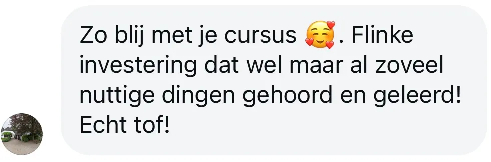 Review Aankoopcursus Chef Chalet