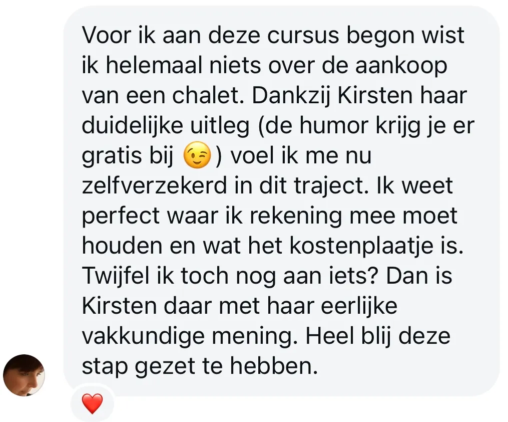 Review Aankoopcursus Chef Chalet