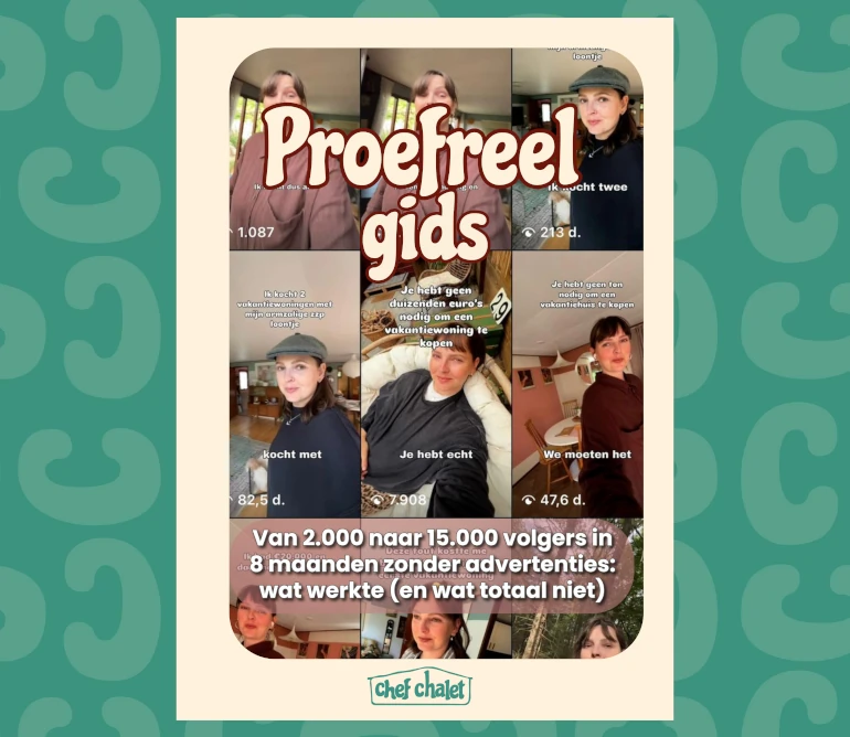 chef chalet proefreel
