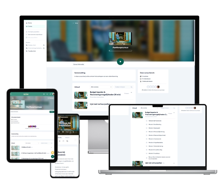 Chef Chalet Aankoopcursus & Verhuurcursus